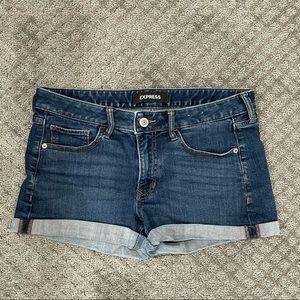Express Denim Shorts